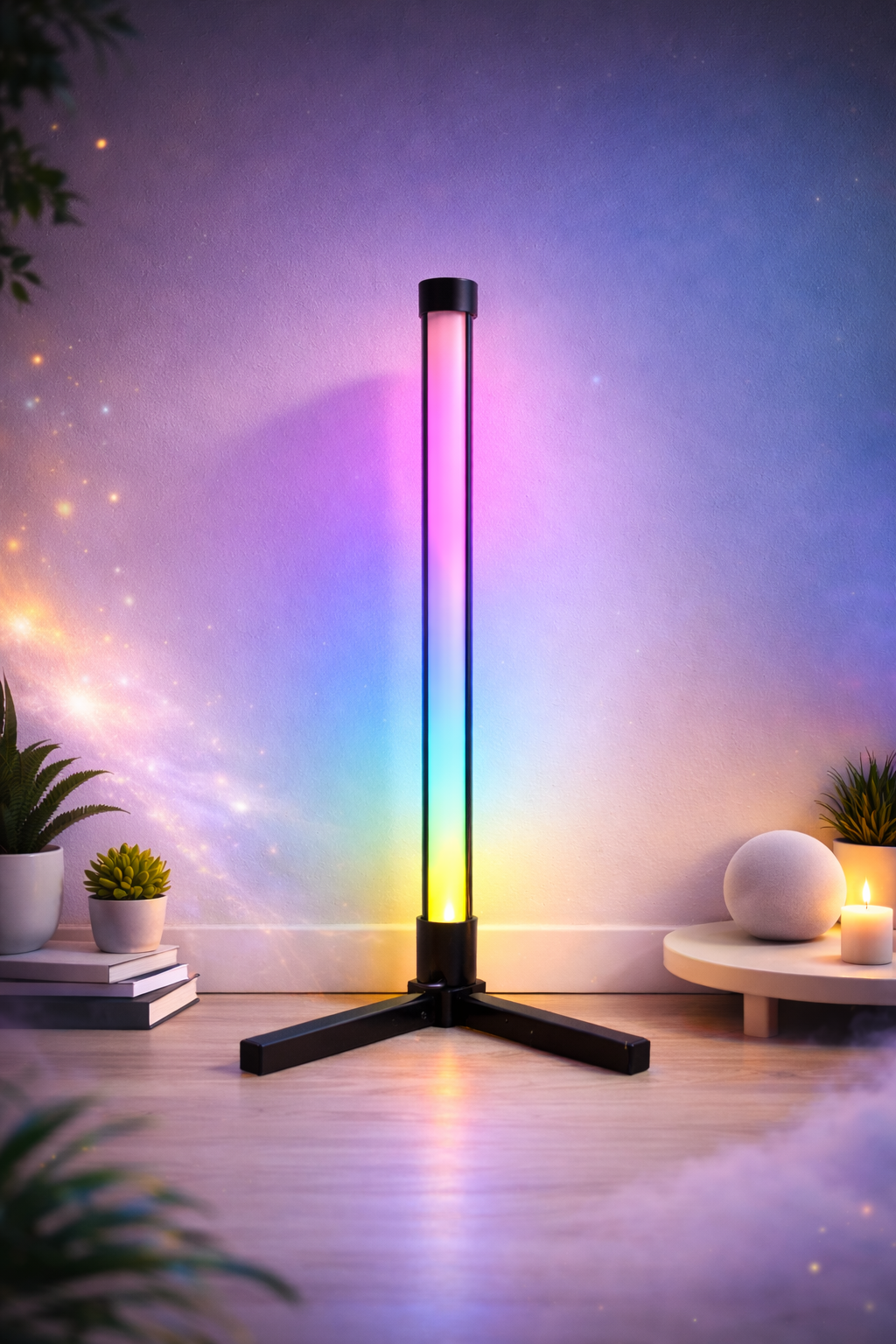 Lámpara pequeña de Esquina RGB Inteligente – 16 Millones de Colores